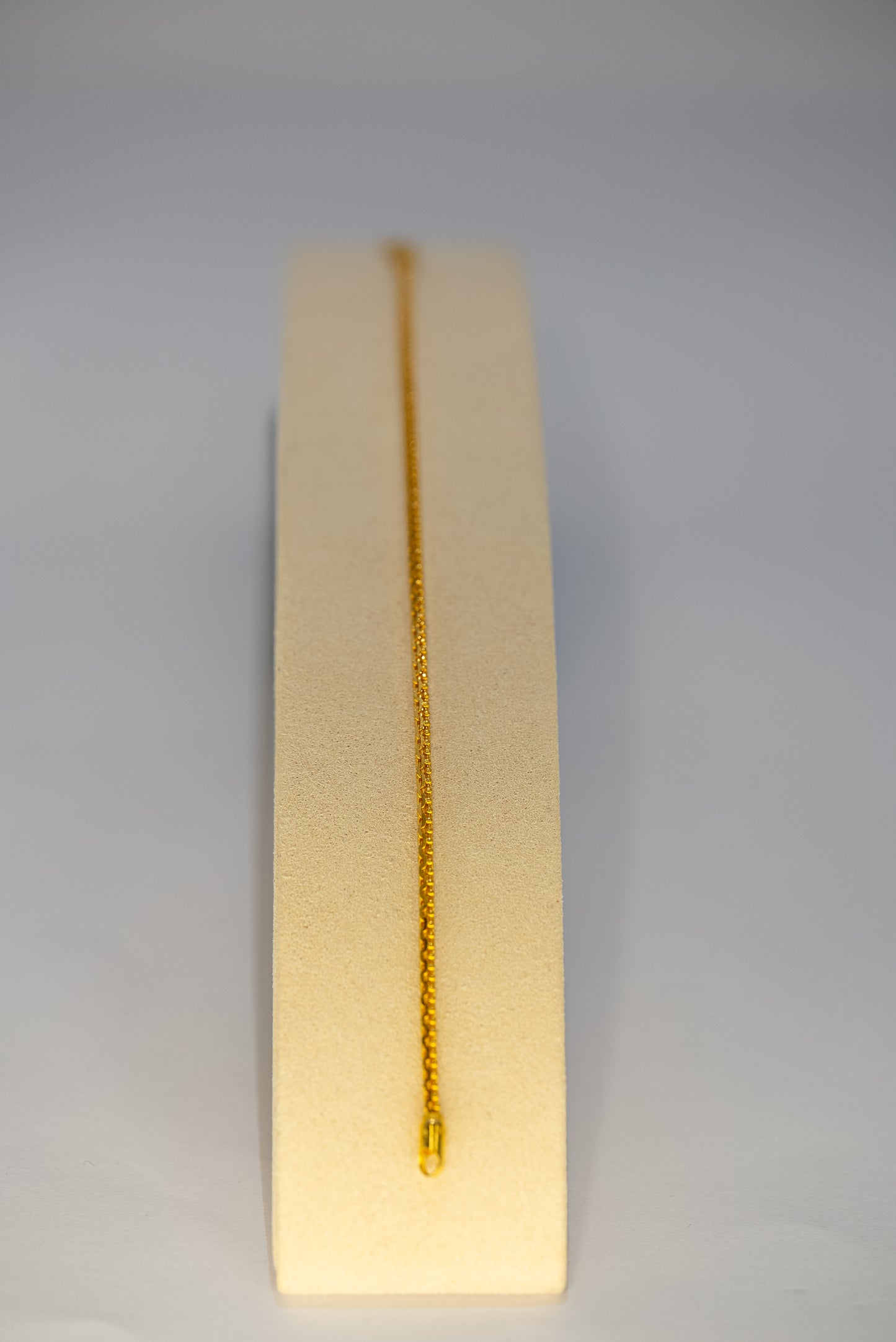 22ct Gold Fine Chain Bracelet