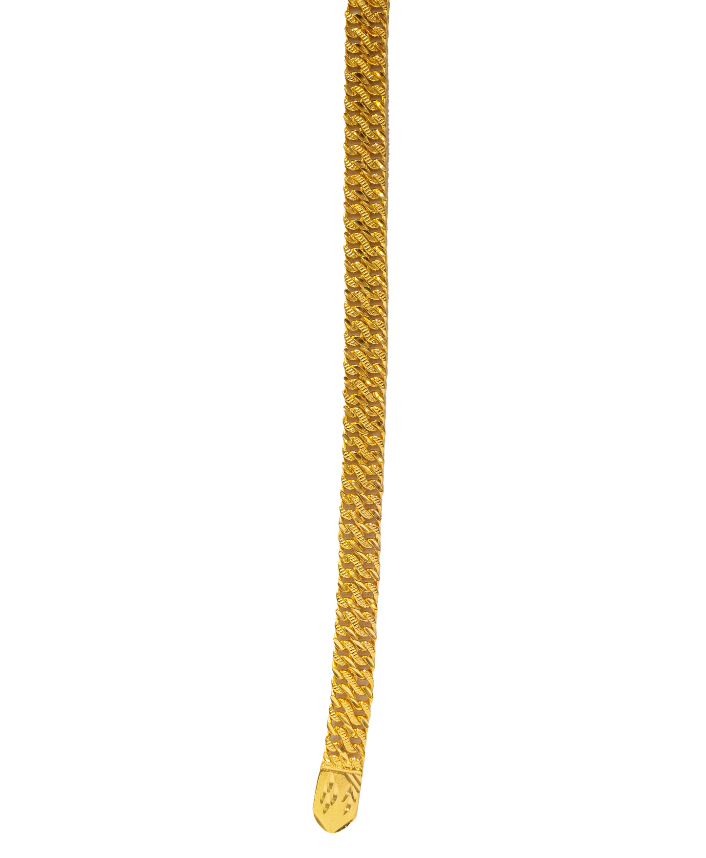 Men's Double-linked Gold Bracelet
