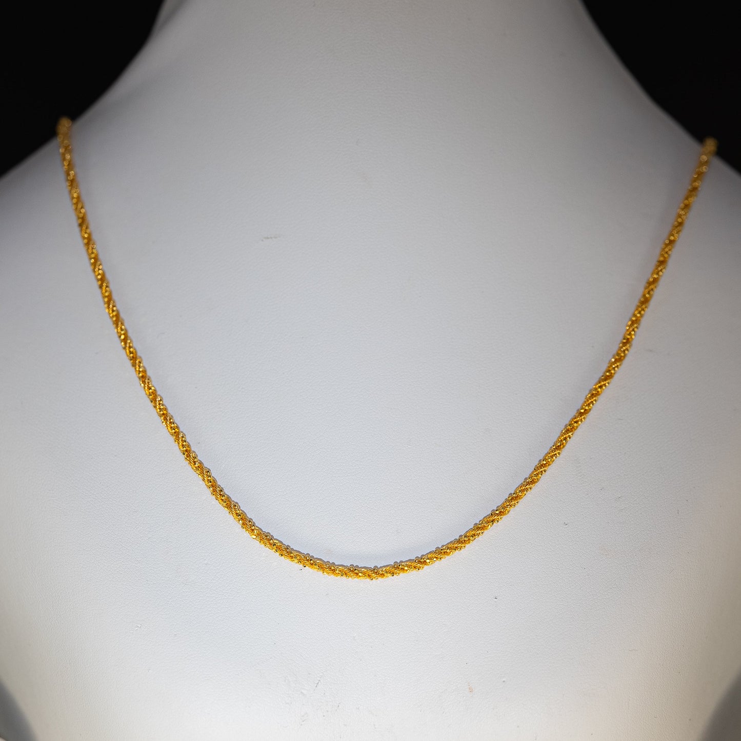 22ct Gold Fine Rope Chain