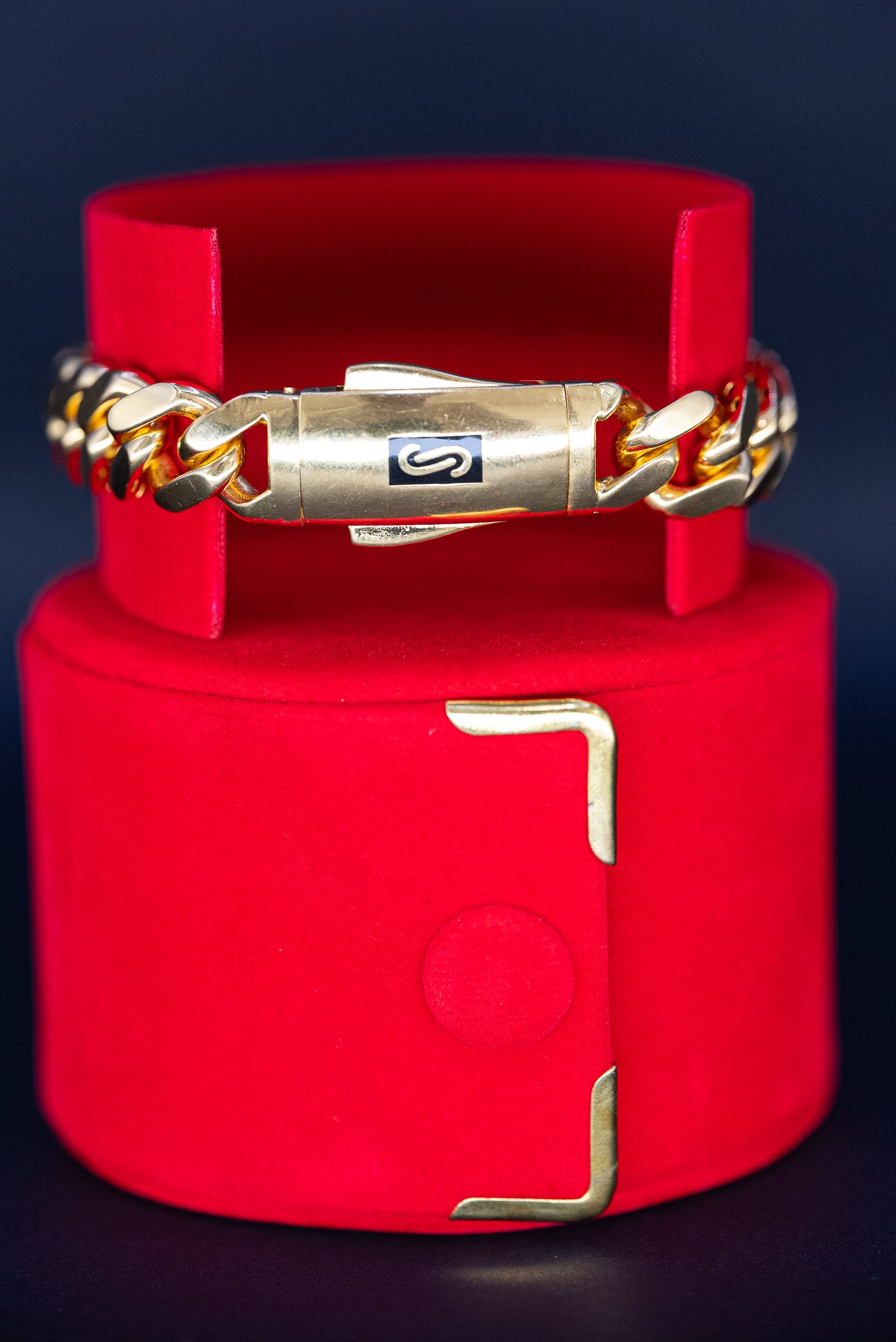 Men’s 22ct Gold Cuban Link Bracelet