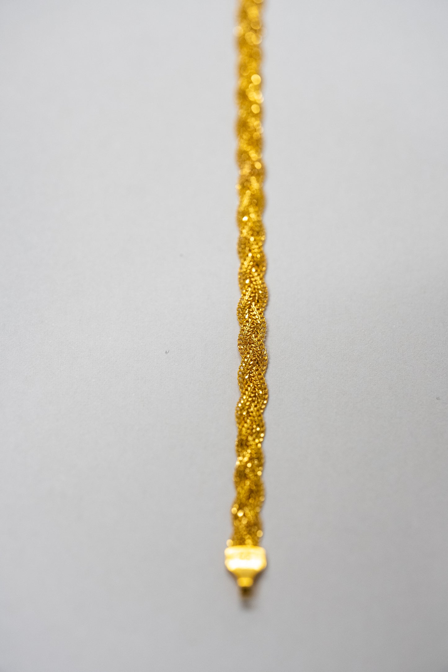 Woven Gold Bracelet