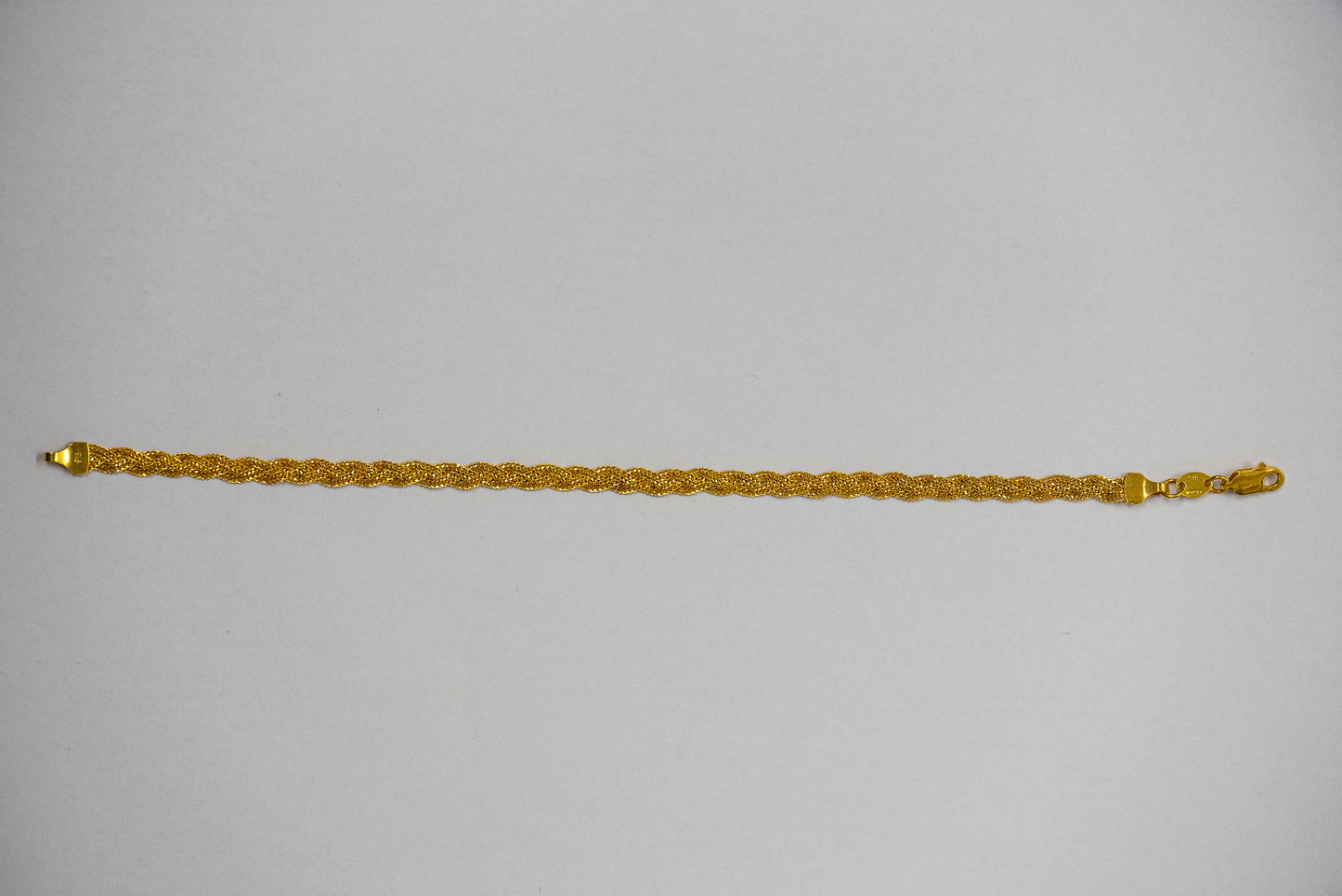 Woven Gold Bracelet