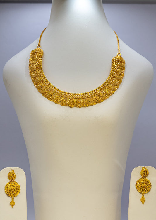 Gold Leaf Wedding Set