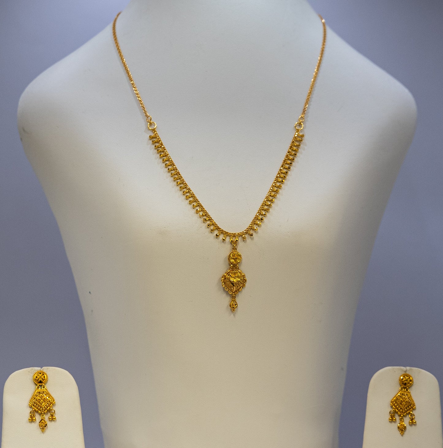 Beaded Gold Wedding Set