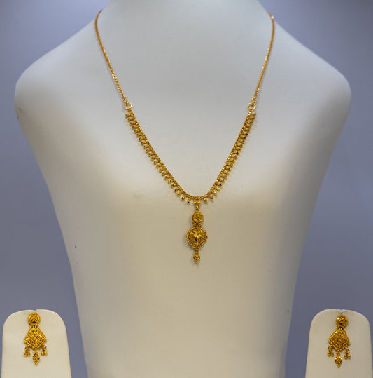 Beaded Gold Wedding Set
