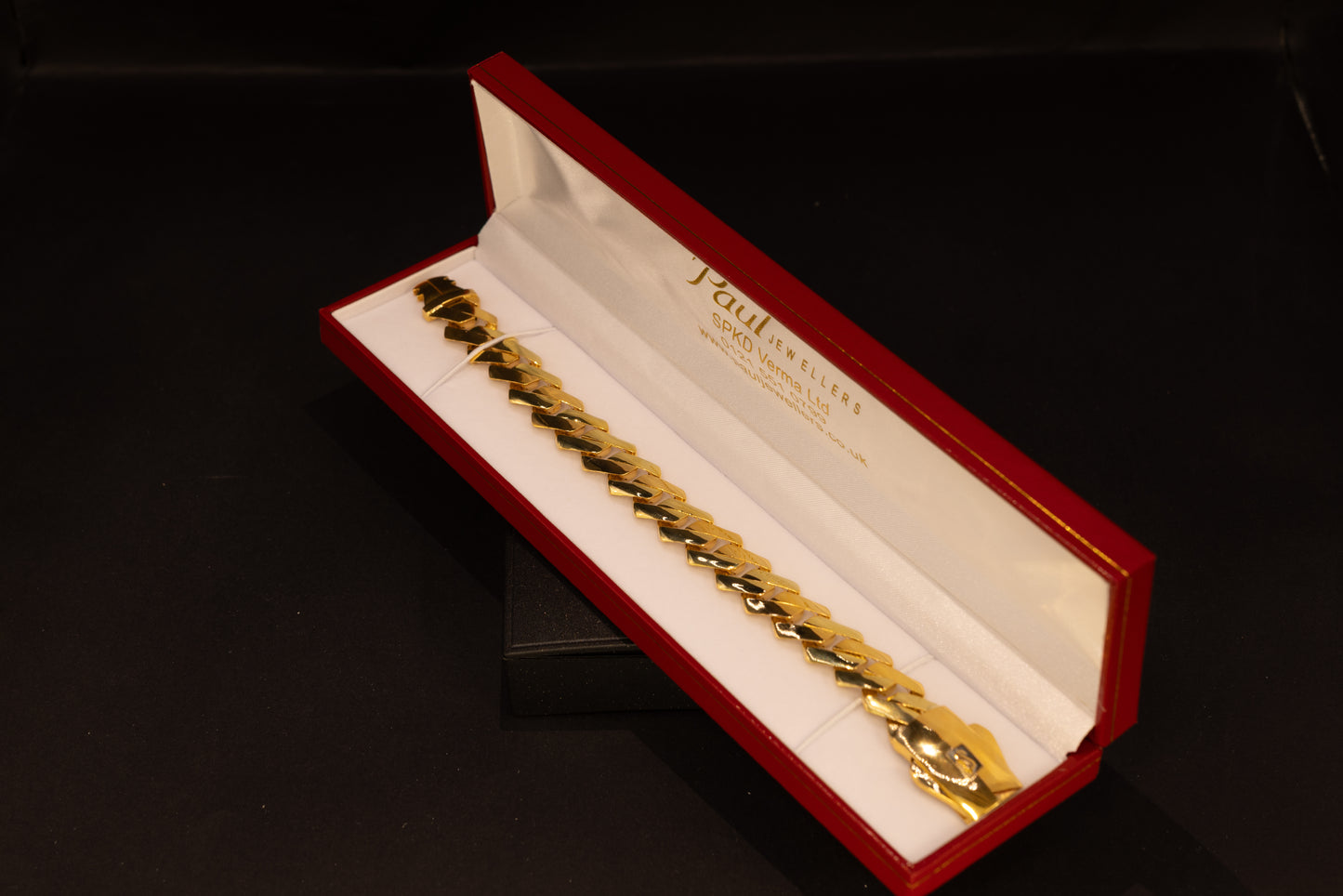 22ct Gold Cuban Link Bracelet