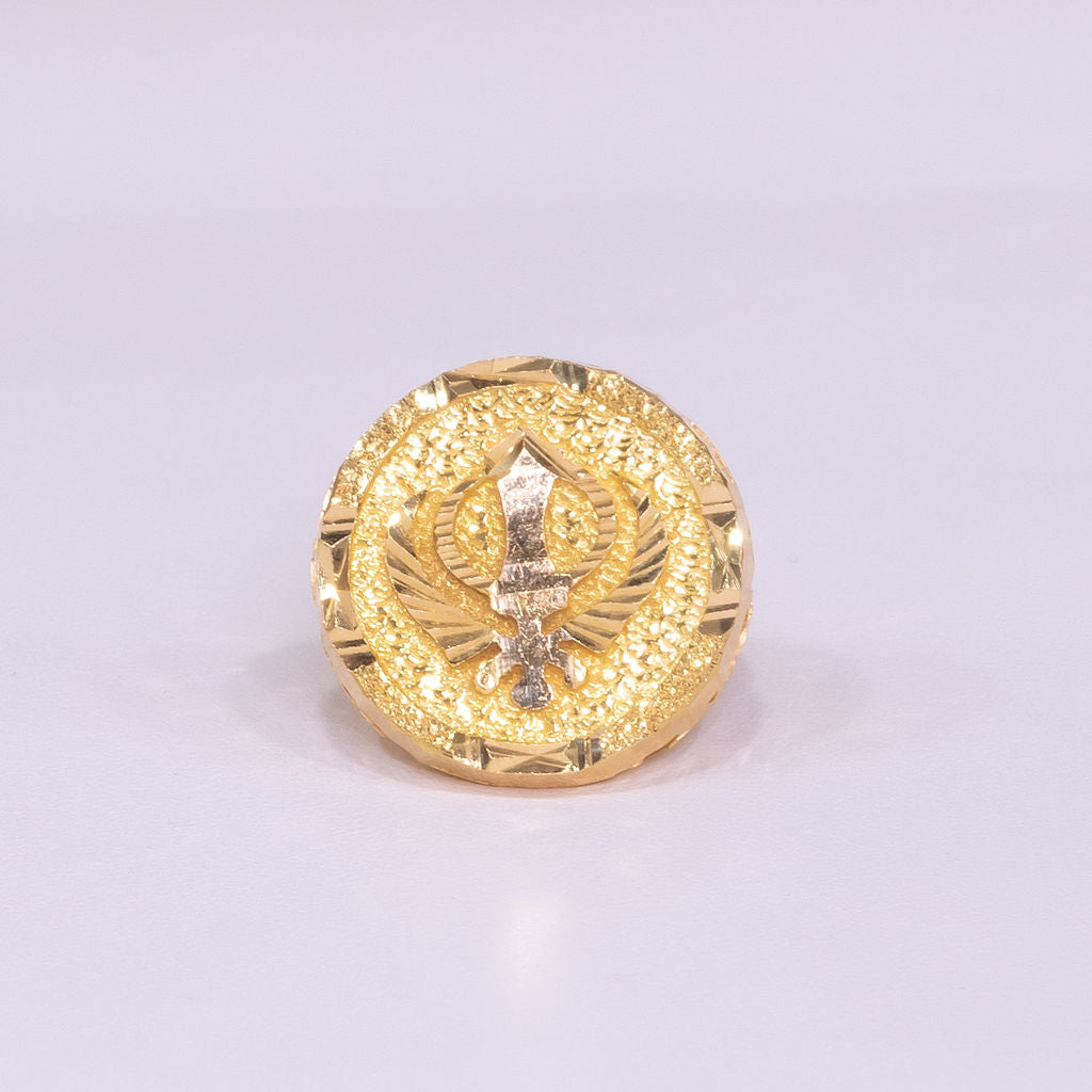 Men's Khanda Sovereign Style Ring