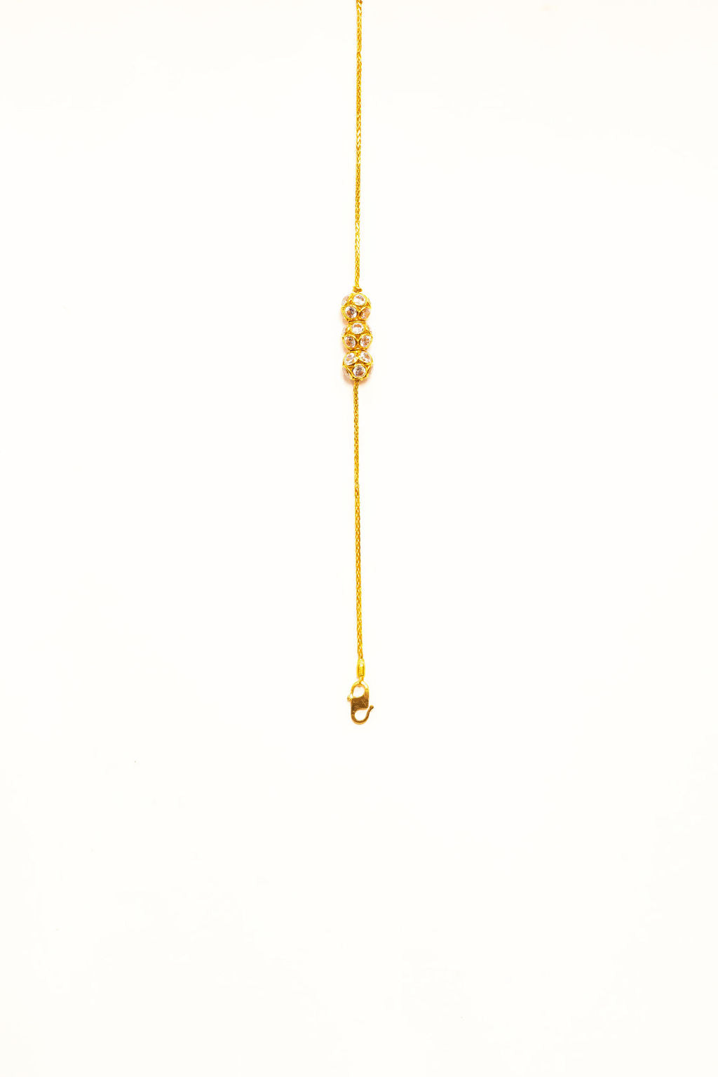 Ladies Gold Cubic Zirconia Bracelet