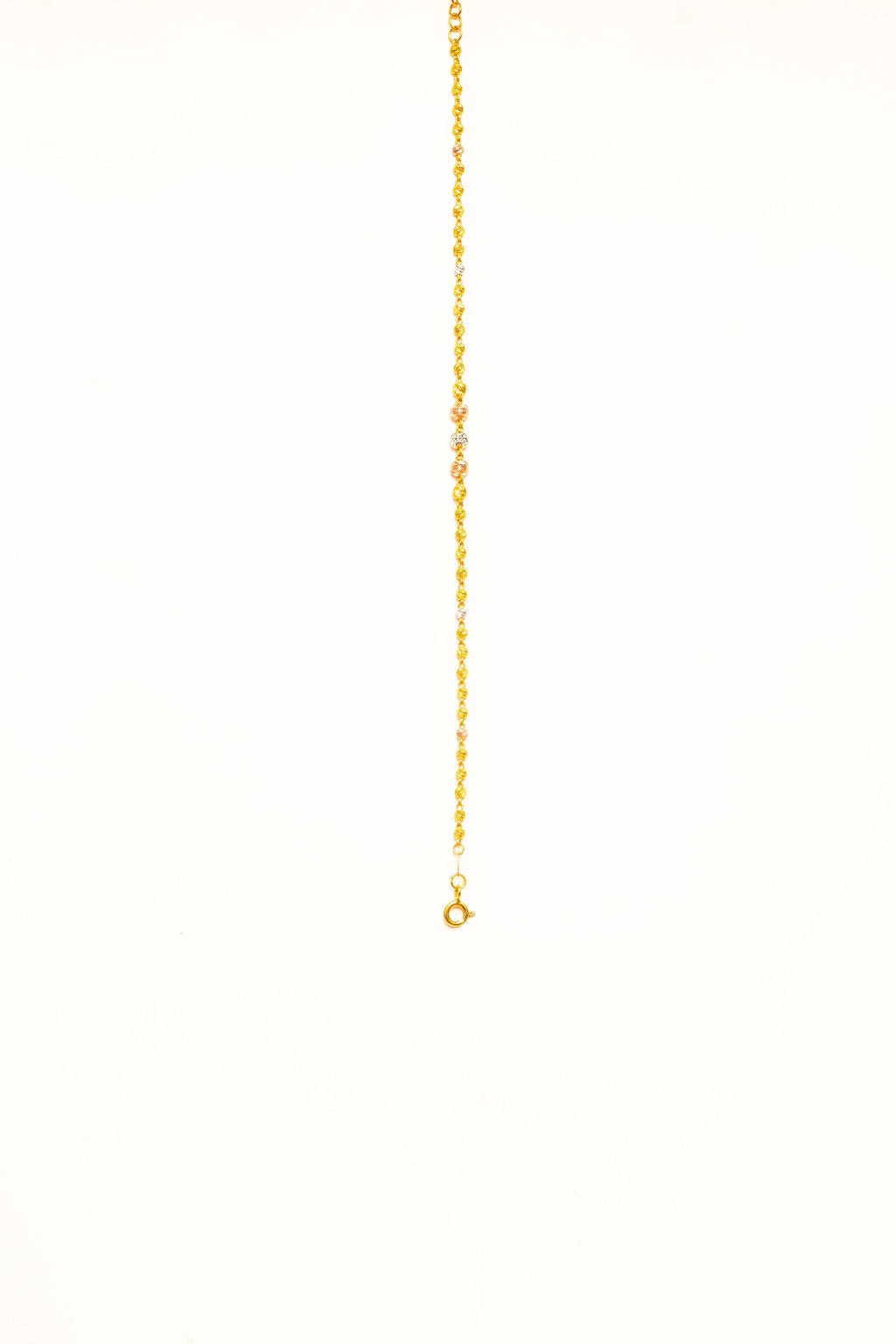 3 Coloured Gold Bracelet