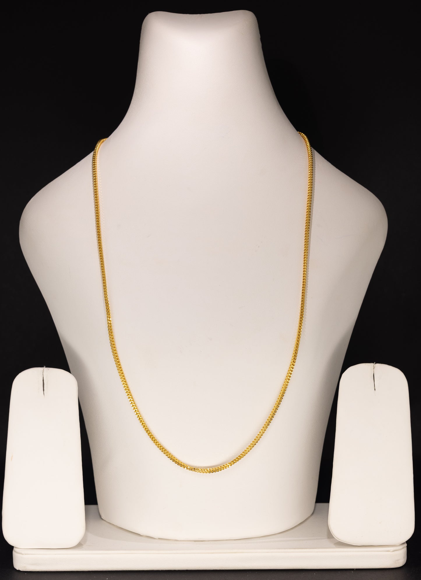Heavy 22ct Gold Square Rope Chain 20 Inch