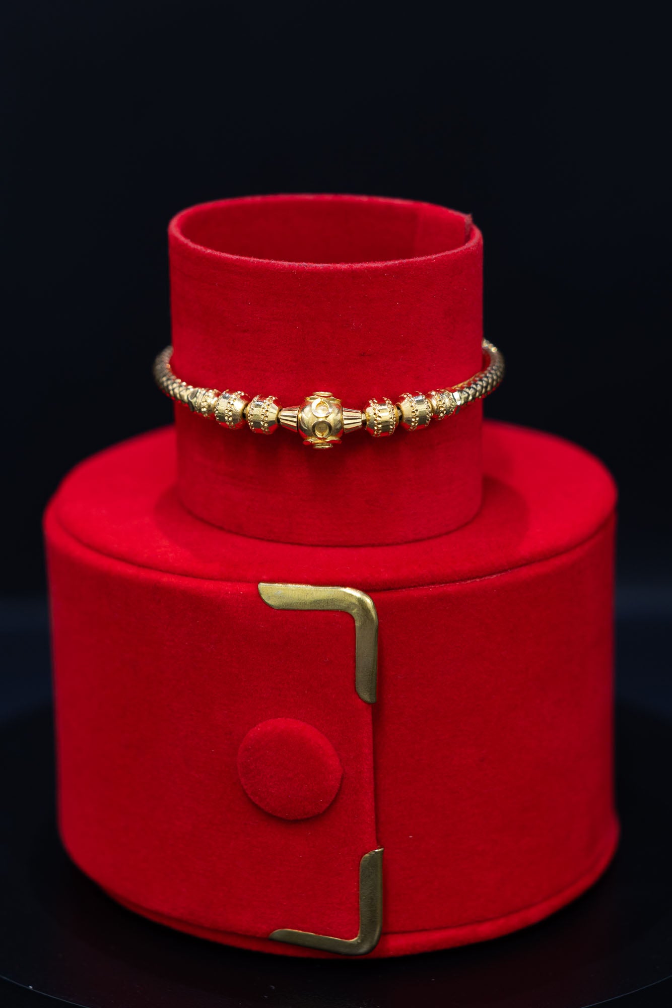 22ct Gold Adjustable Baby Bangle