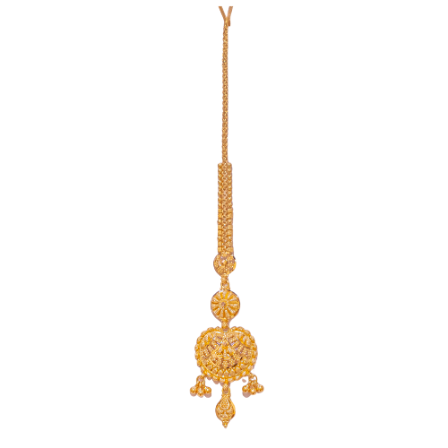 Round Gold Tikka