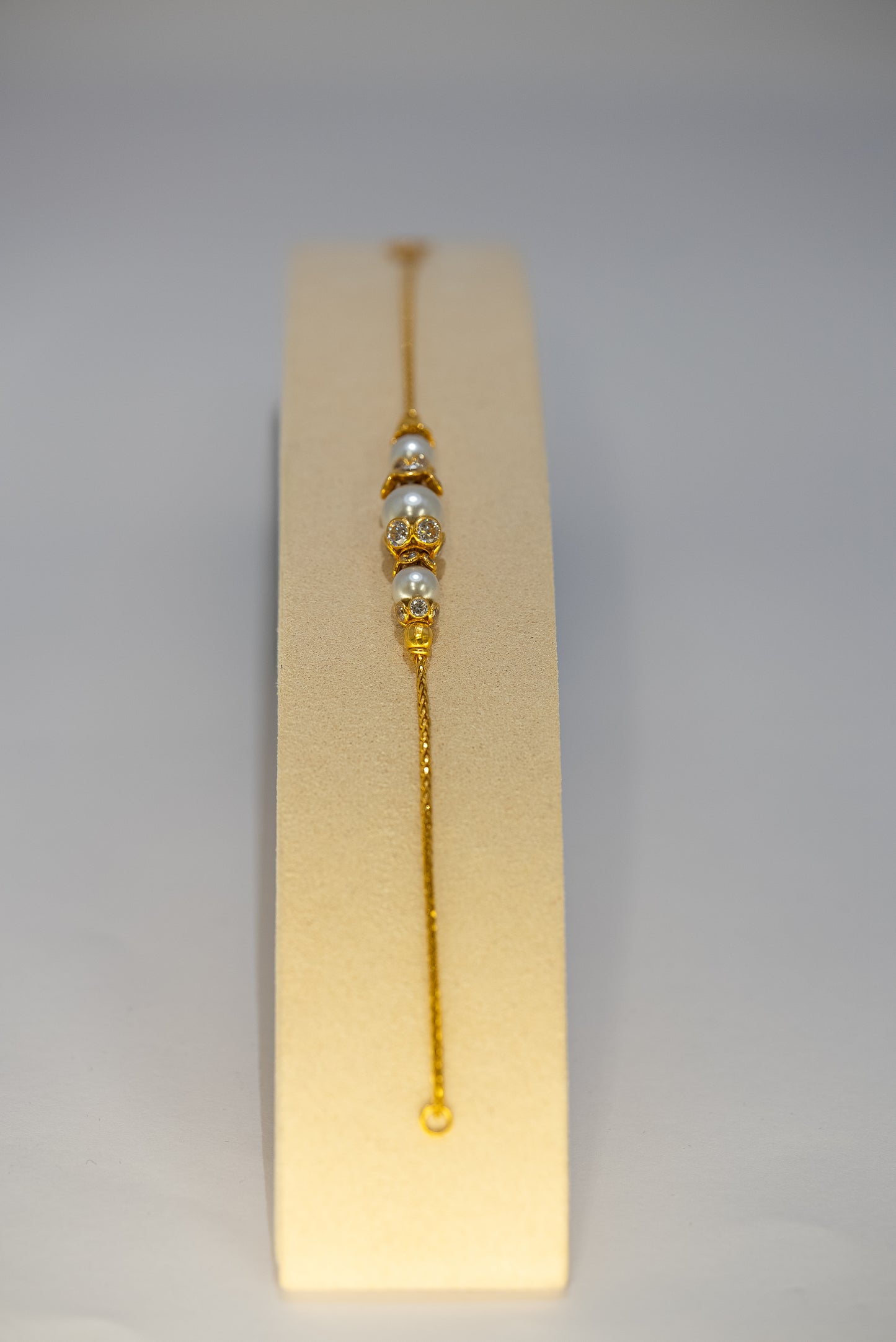 22ct Gold and Pearl Bracelet