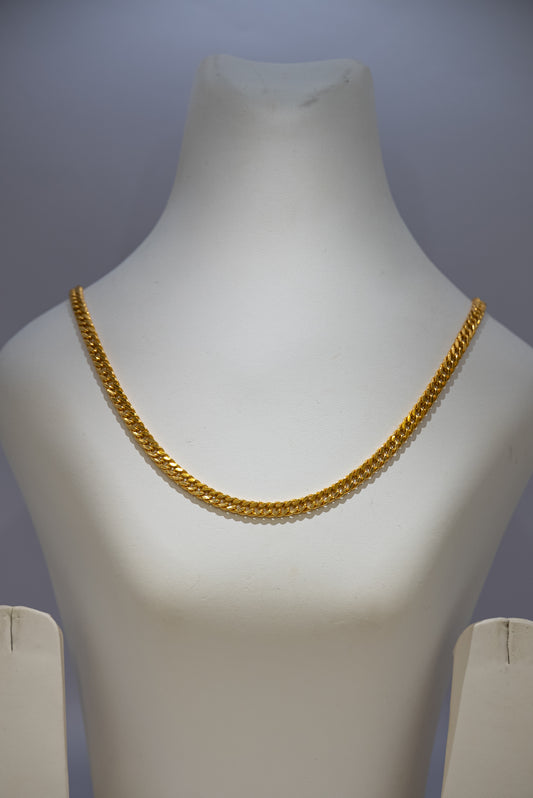 22ct Gold Rope Chain Necklace