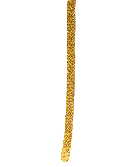 Men's Double-linked Gold Bracelet