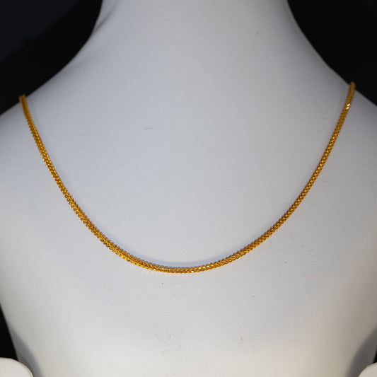 22ct Gold Classic Rope Chain