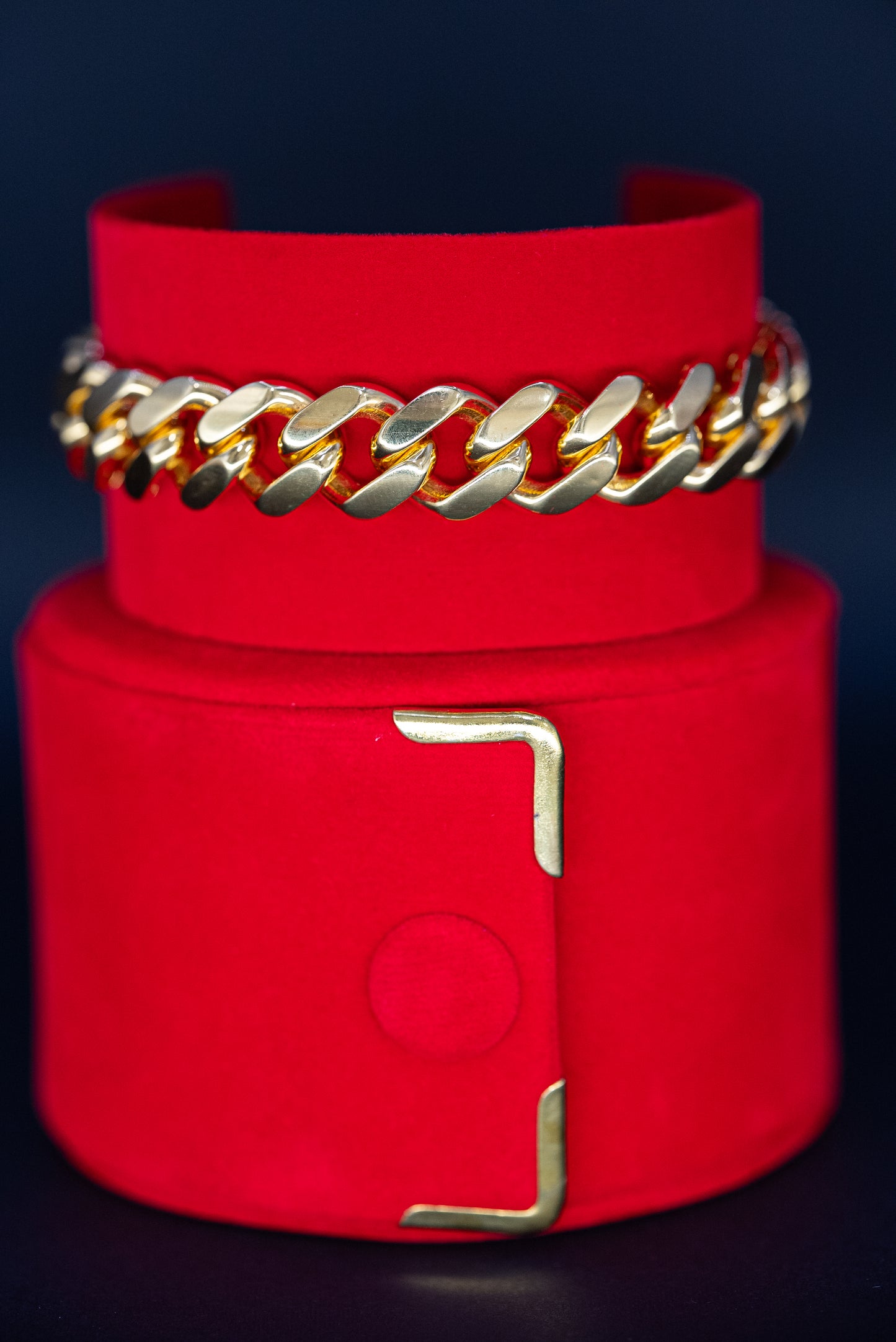 Men’s 22ct Gold Cuban Link Bracelet