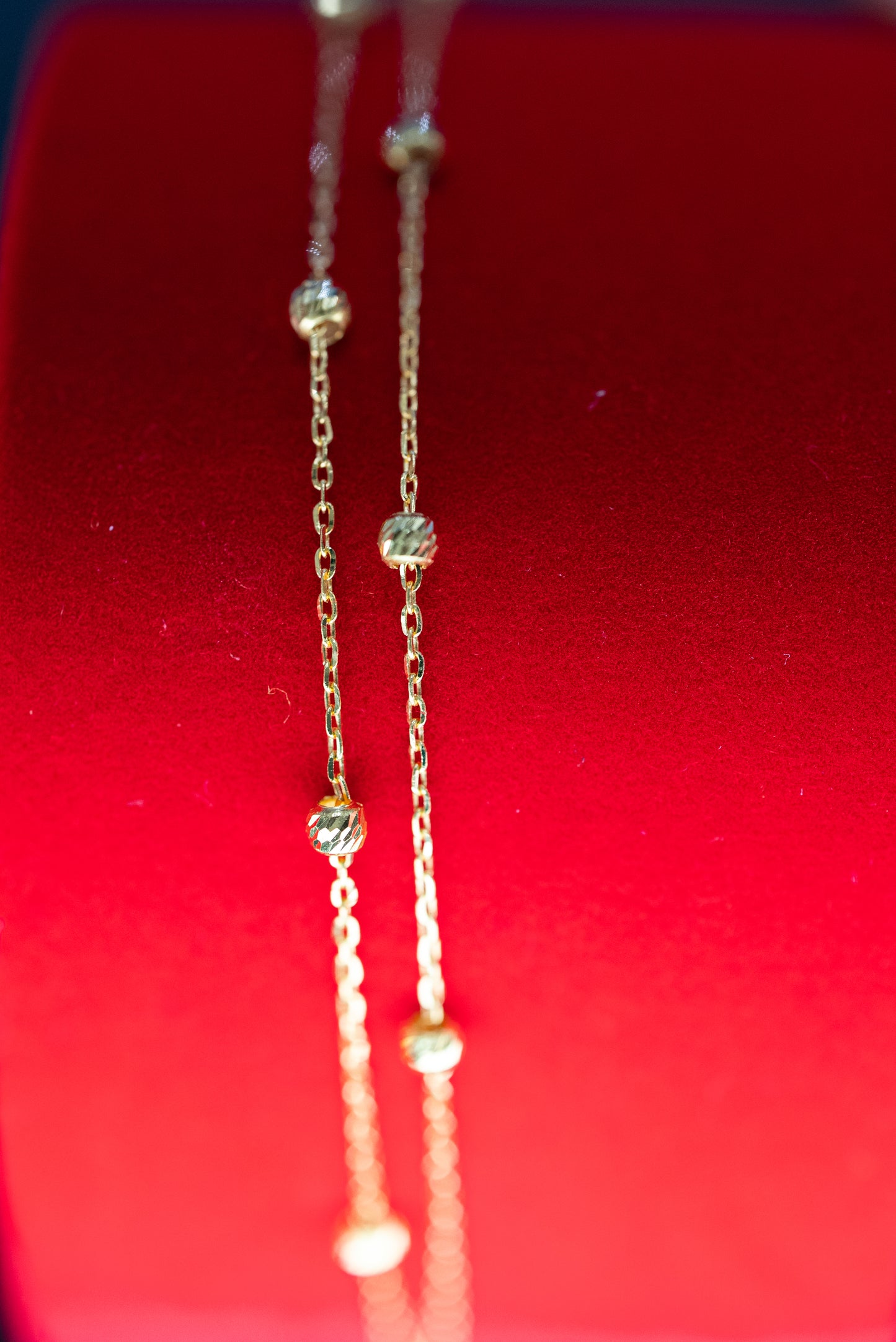 22ct Gold Double-Chain Ladies Bracelet