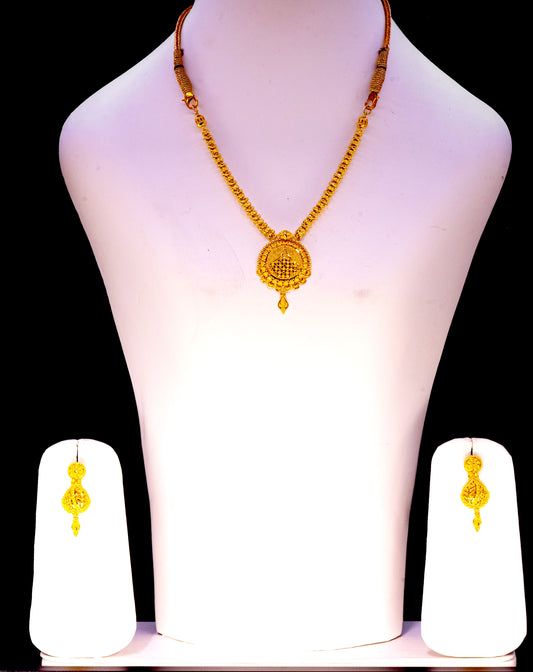 22ct Gold Rope Tie Wedding Set