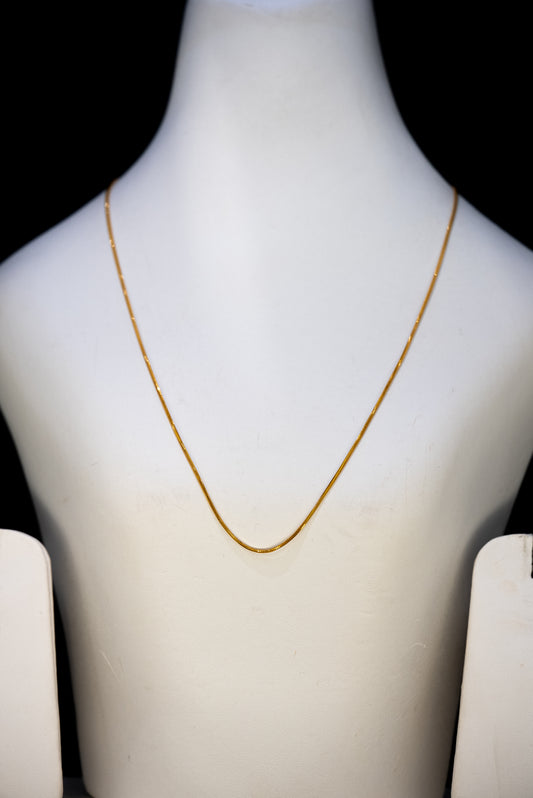22ct Gold Snake Chain – 20 Inches