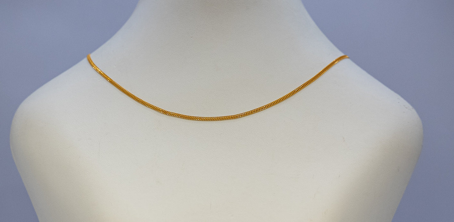 Short Gold Snake Chain