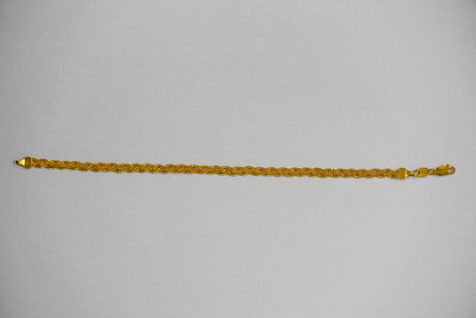 Woven Gold Bracelet