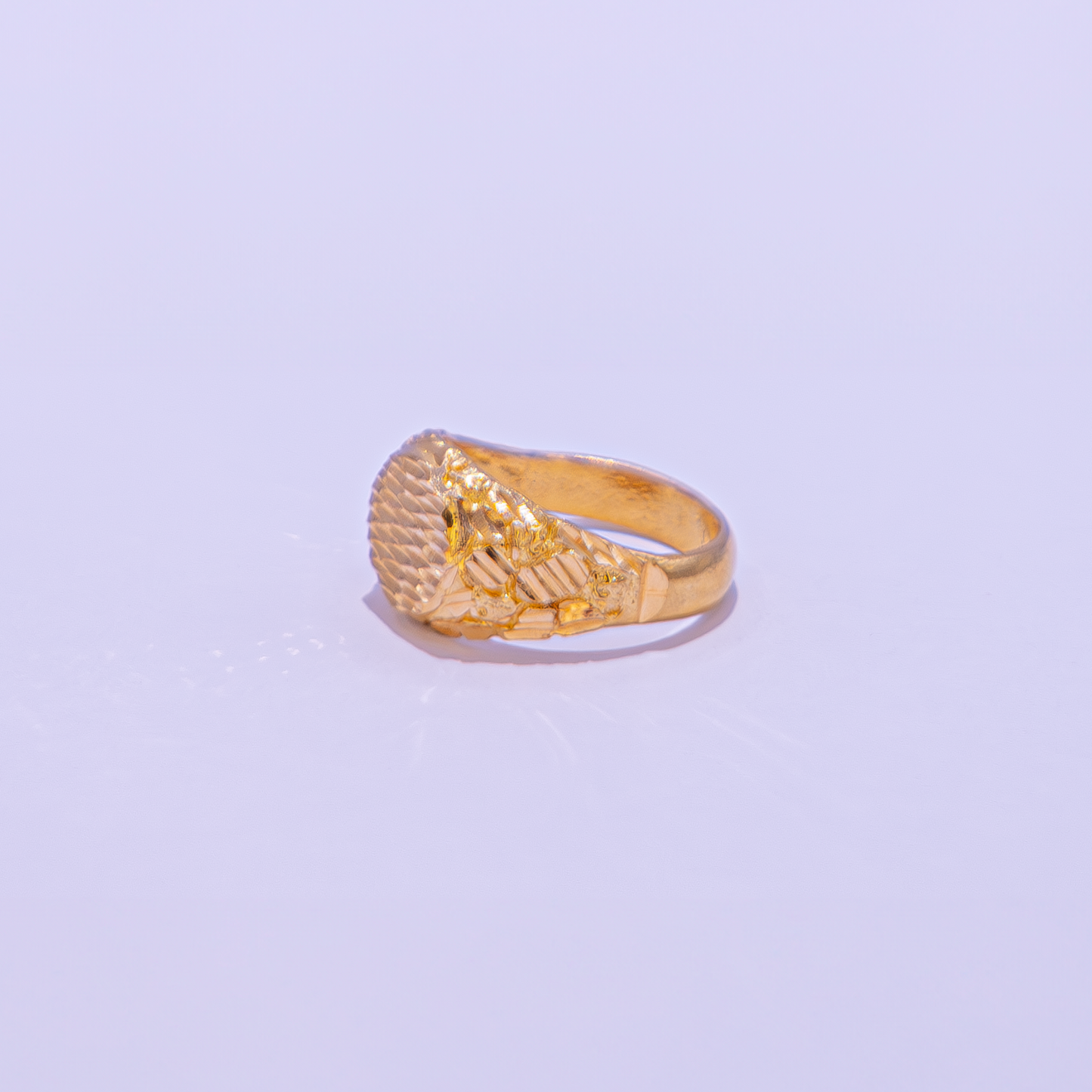 Men's Signet Gold Ring