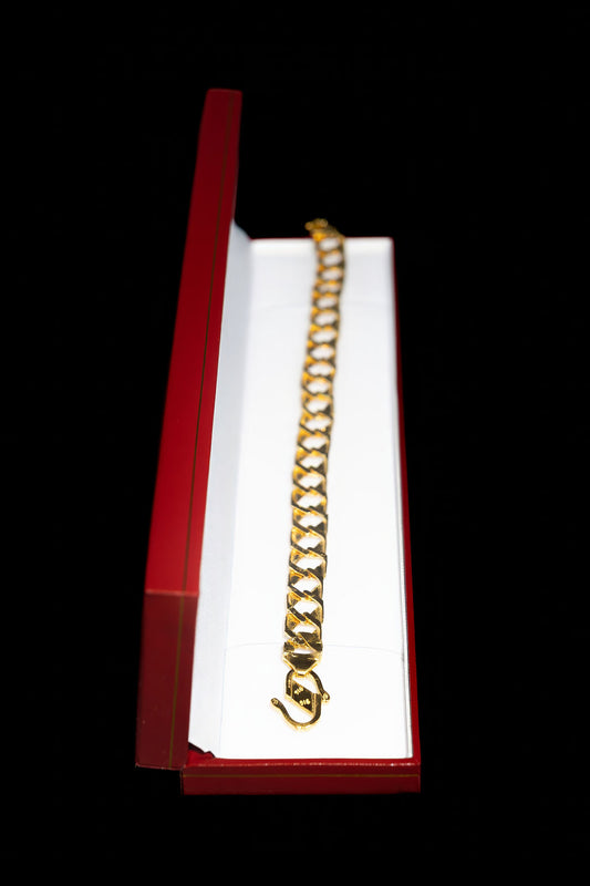 22ct Gold Cuban Link Bracelet