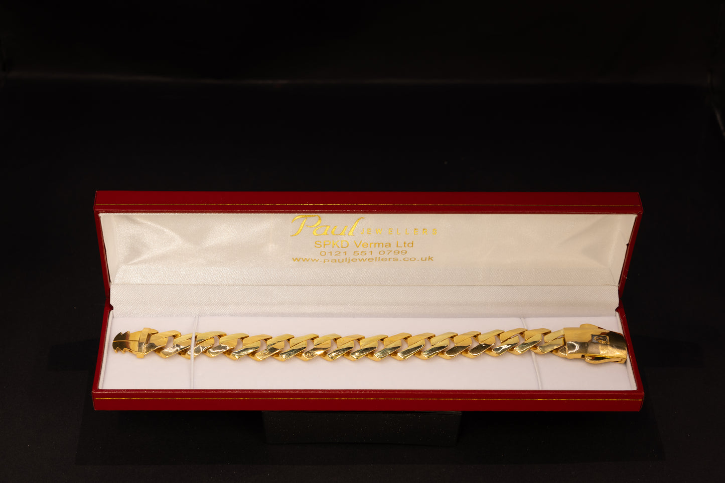 22ct Gold Cuban Link Bracelet