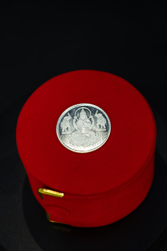 100% Silver Laxmi Coin
