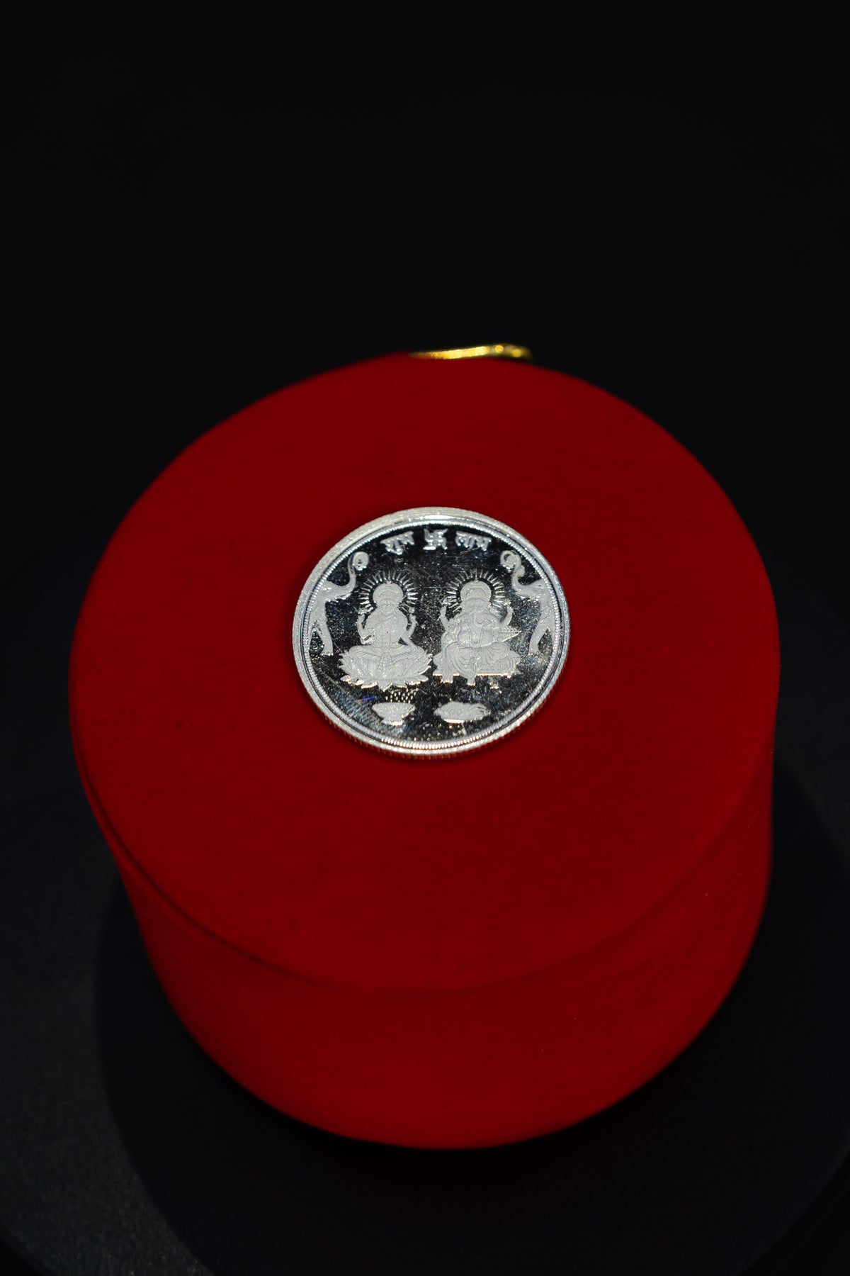 100% Silver Ganesh and Laxmi Coin