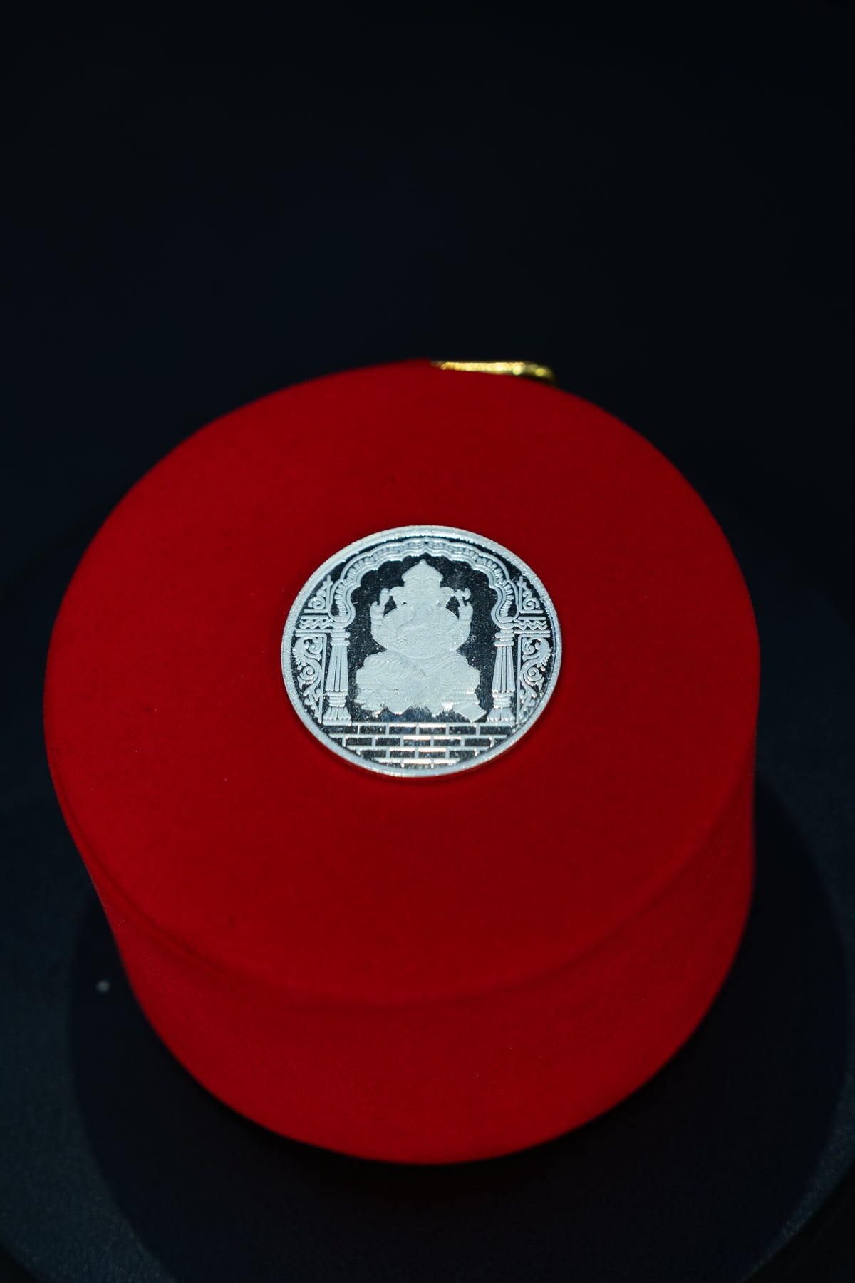 100% Silver Ganesh Coin