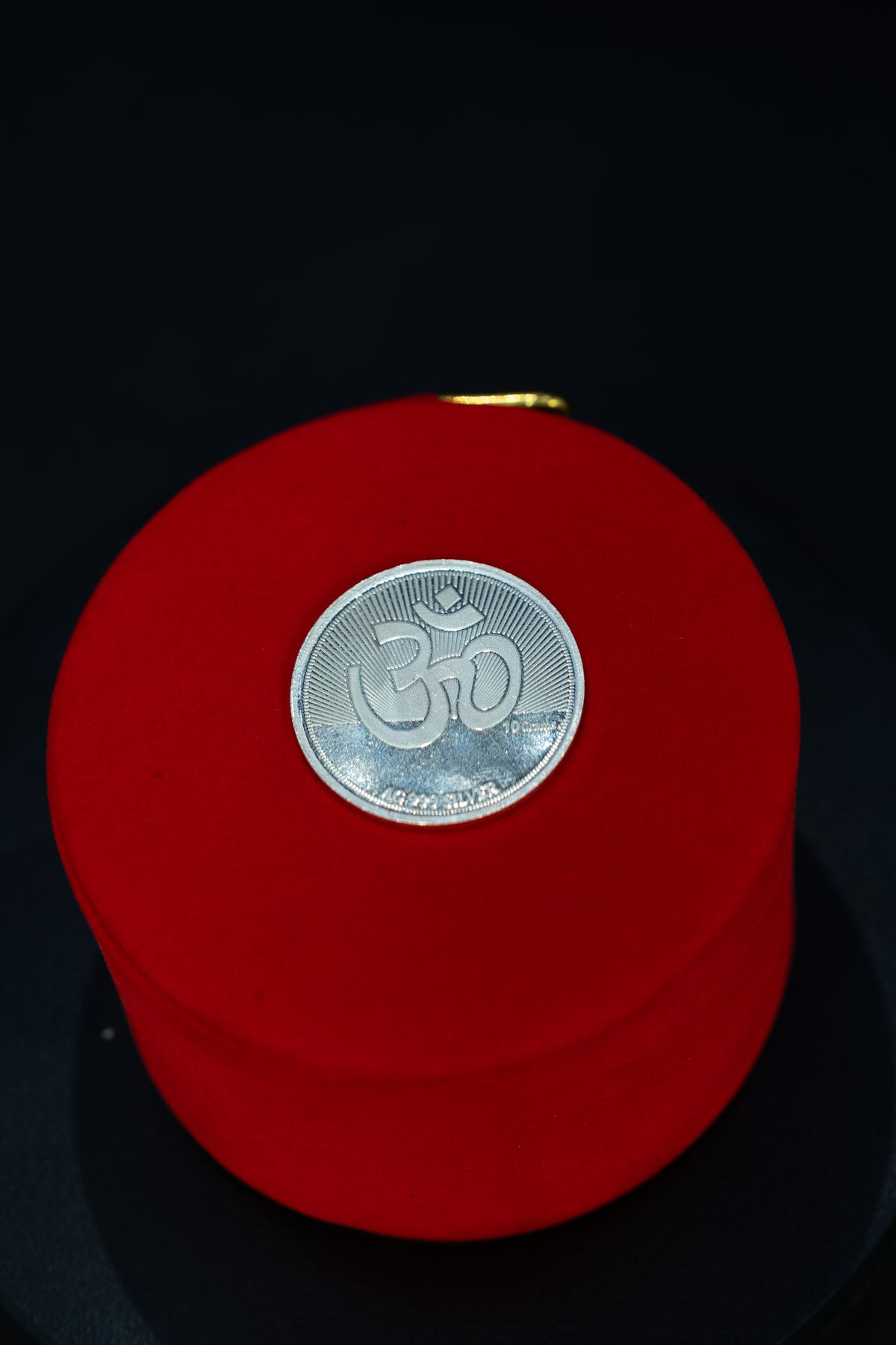 100% Silver Ganesh Coin