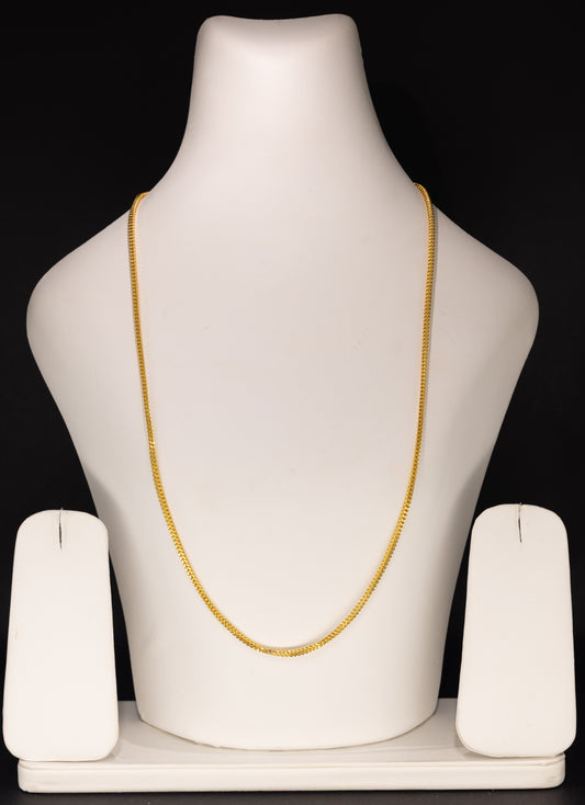 Heavy 22ct Gold Square Rope Chain 20 Inch