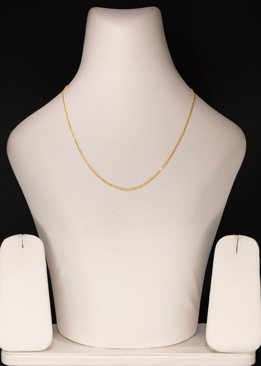 22ct Gold Fine Snake Chain 16 Inch