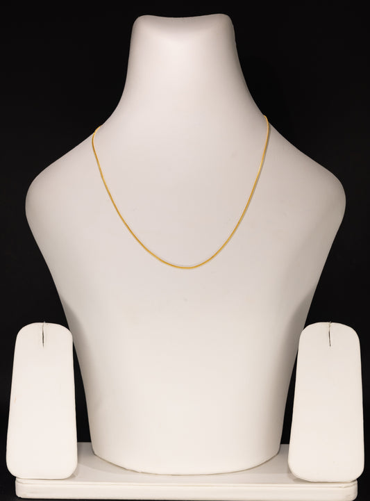 22ct Gold 16 Inch Fine Snake Chain