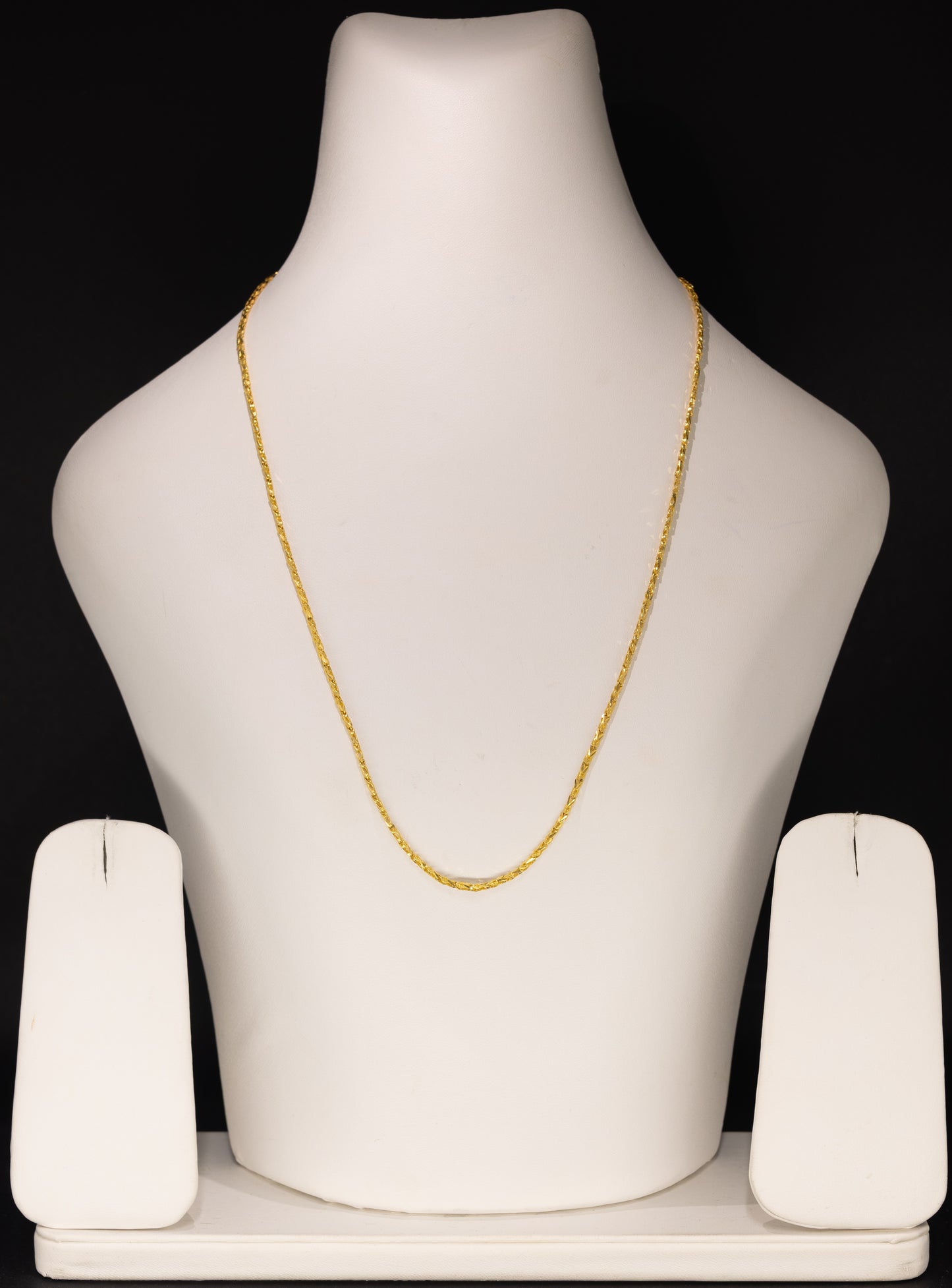 22ct Gold Fine Rope Chain 20 Inch