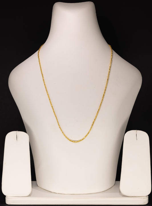 22ct Gold Fine Rope Chain 20 Inch