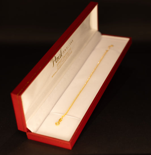 22ct Gold CZ Tennis Bracelet