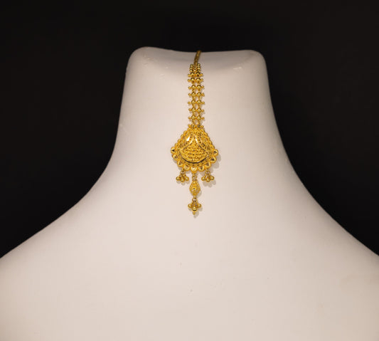 22ct Gold Fan-Shaped Tikka