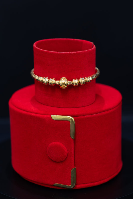22ct Gold Adjustable Baby Bangle
