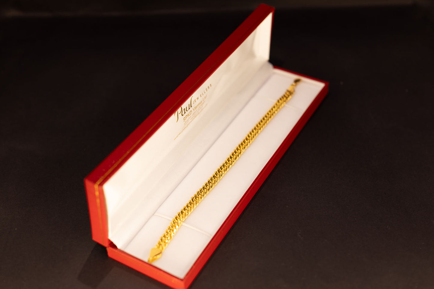 22ct Gold Classic Cuban Link Bracelet