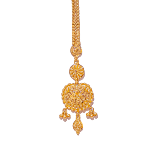 Round Gold Tikka
