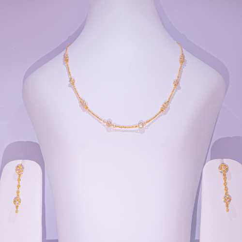 Ladies Stone Engagement Set