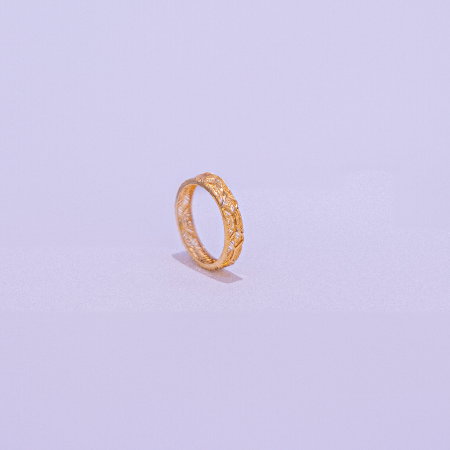Ladies Gold Band Ring